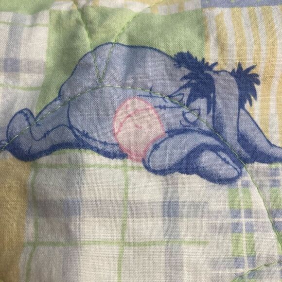 Artisan Handcrafted Baby Blanket Winnie The Pooh Characters All My Friends Size - Picture 5 of 8